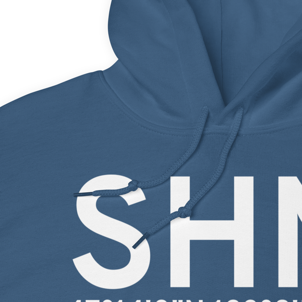 Shelton (KSHN) Airport Hoodie Sweatshirt 