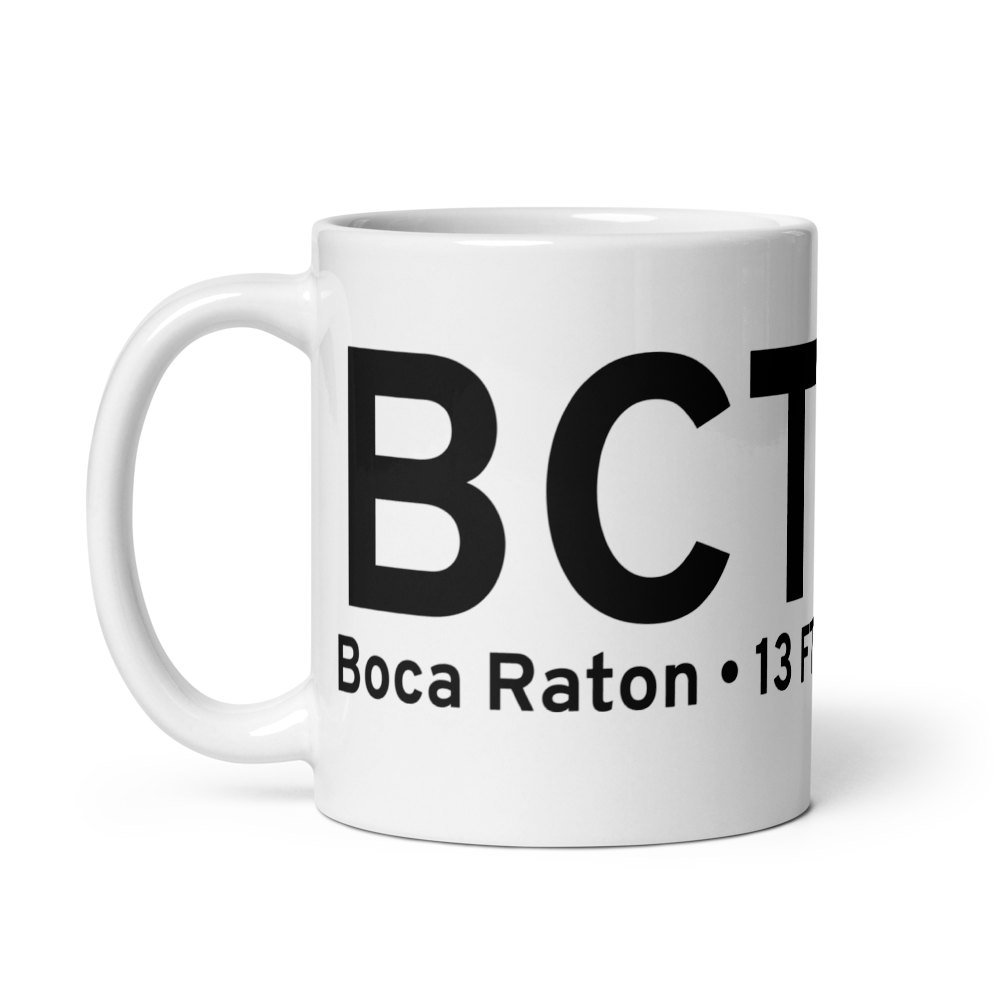 Boca Raton (KBCT) Airport Mug 