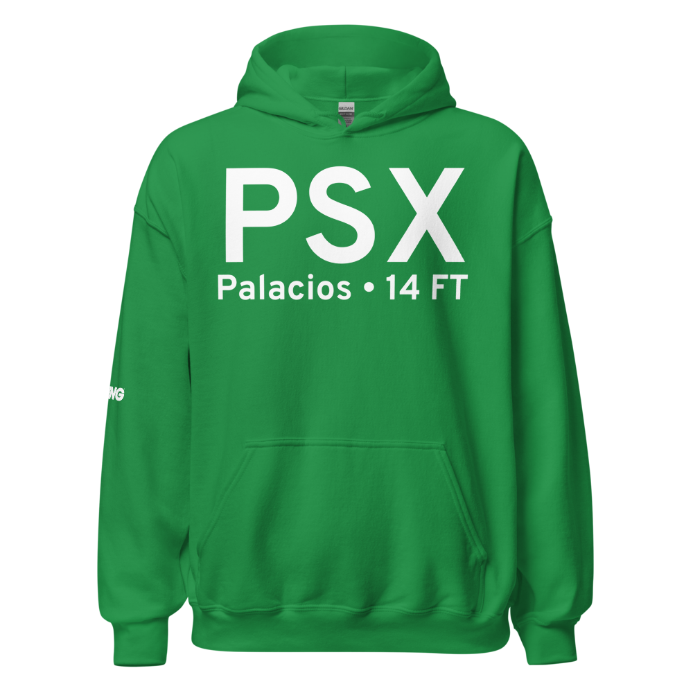 Palacios (KPSX) Airport Hoodie Sweatshirt 