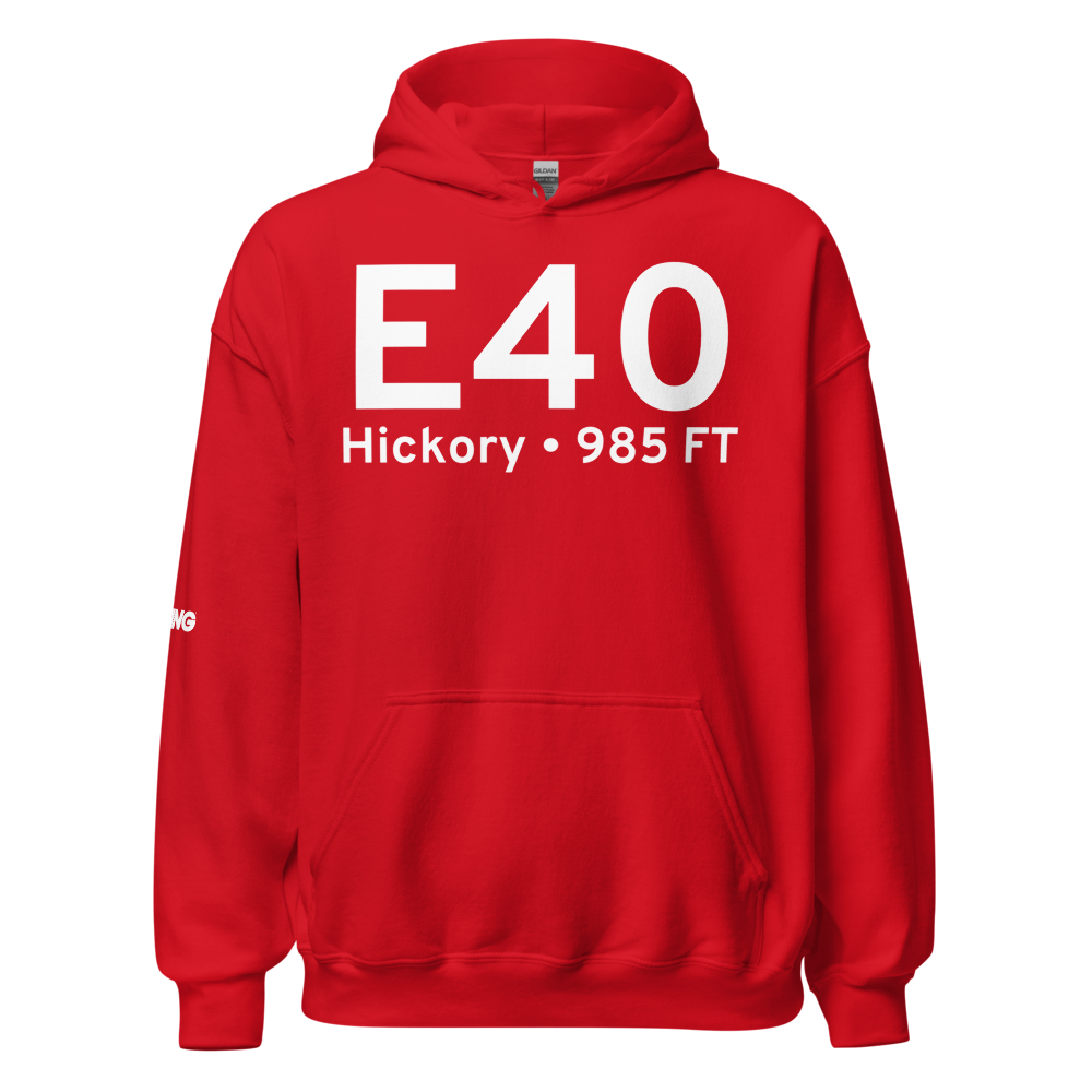 Hickory (E40) Airport Hoodie Sweatshirt 