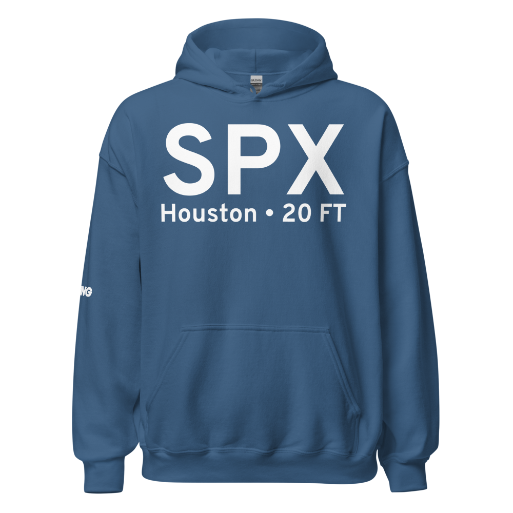 Houston (KSPX) Airport Hoodie Sweatshirt 