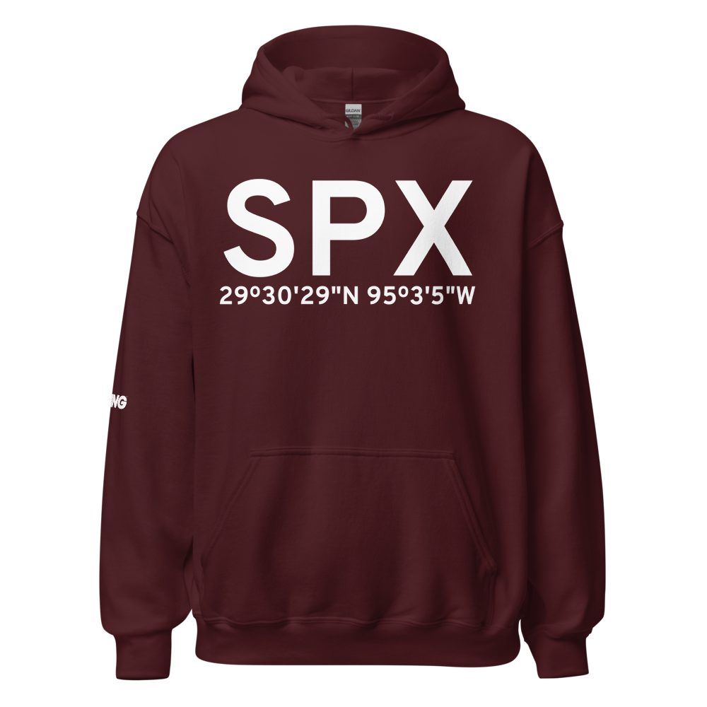 Houston (KSPX) Airport Hoodie Sweatshirt 