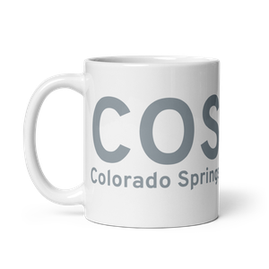 Colorado Springs (KCOS) Airport Mug