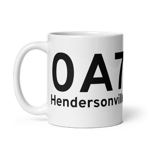 Hendersonville (K0A7) Airport Mug