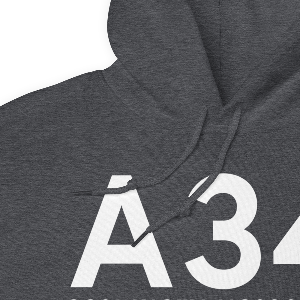 Dayton/Carson City (KA34) Airport Hoodie Sweatshirt 