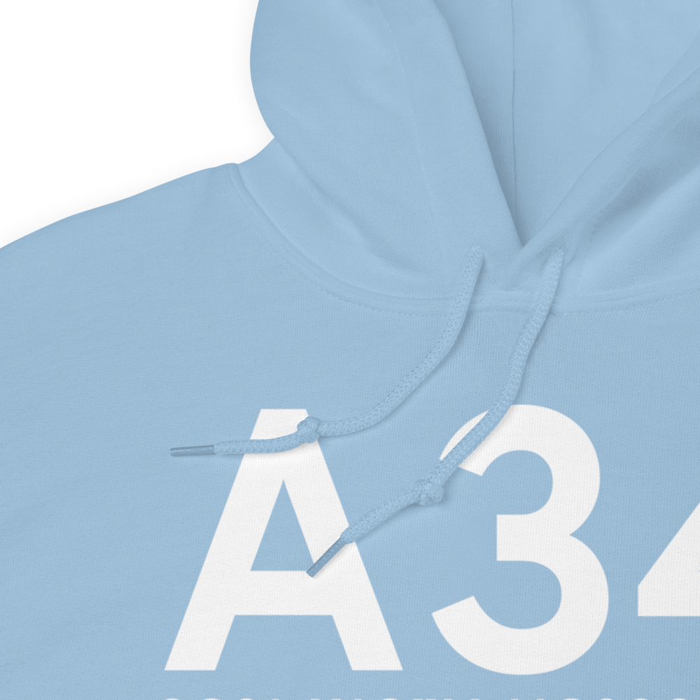 Dayton/Carson City (KA34) Airport Hoodie Sweatshirt 