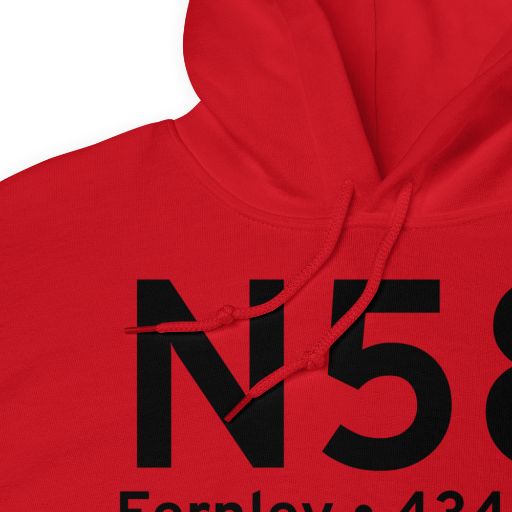 Fernley (KN58) Airport Hoodie Sweatshirt 