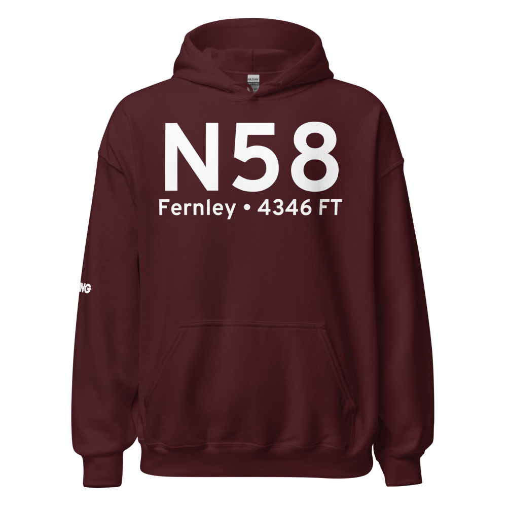 Fernley (KN58) Airport Hoodie Sweatshirt 