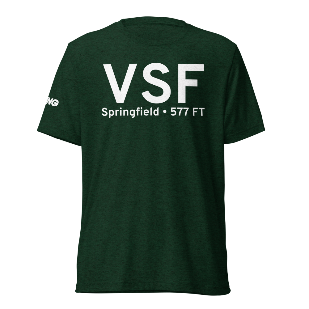Springfield (KVSF) Airport Tri-blend T-Shirt 