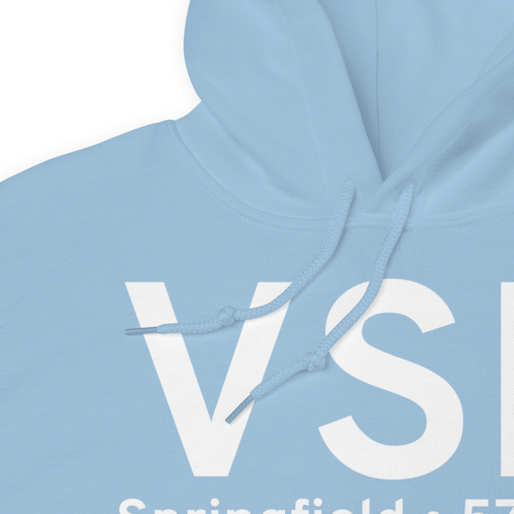 Springfield (KVSF) Airport Hoodie Sweatshirt 