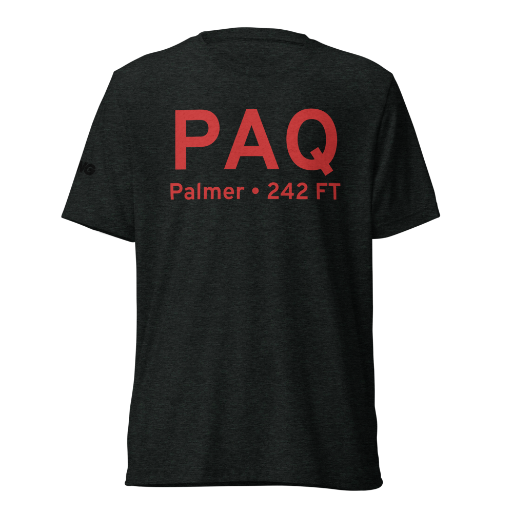 Palmer (PAAQ) Airport Tri-blend T-Shirt 
