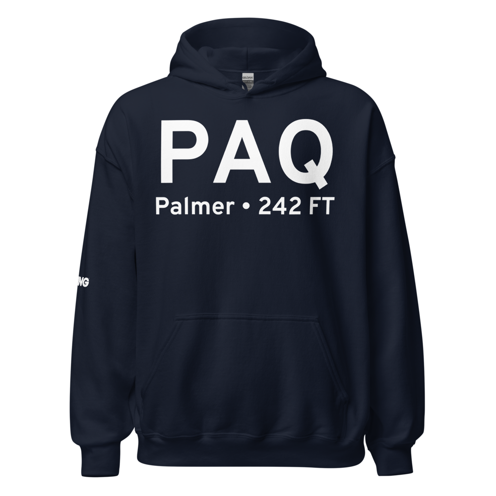 Palmer (PAAQ) Airport Hoodie Sweatshirt 