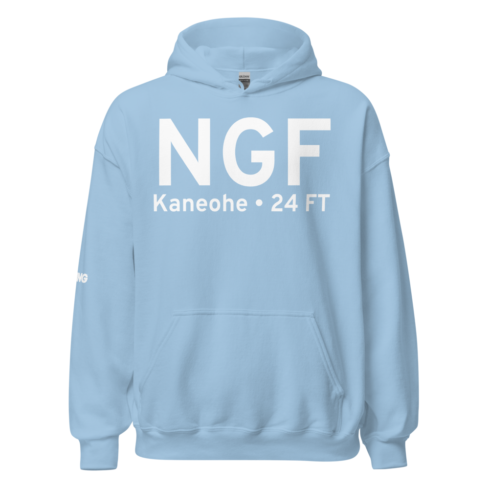 Kaneohe (PHNG) Airport Hoodie Sweatshirt 