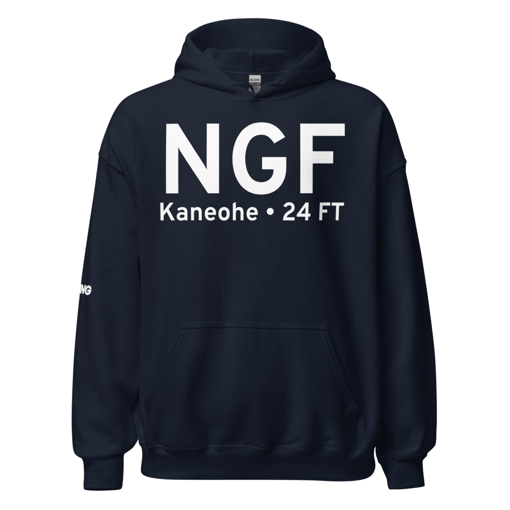 Kaneohe (PHNG) Airport Hoodie Sweatshirt 