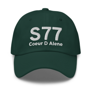 Coeur D Alene (S77) Airport Hat