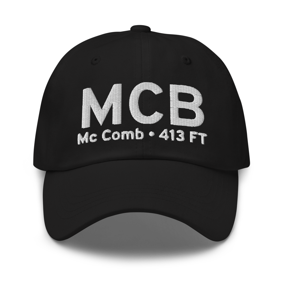 Mc Comb (KMCB) Airport Hat 