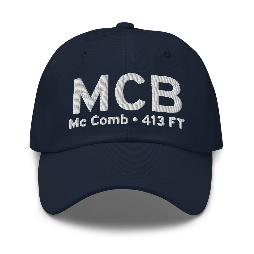 Mc Comb (KMCB) Airport Hat 