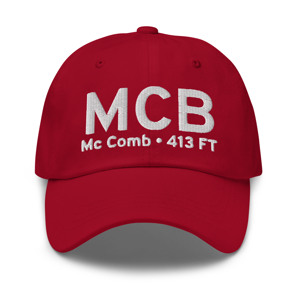 Mc Comb (KMCB) Airport Hat 