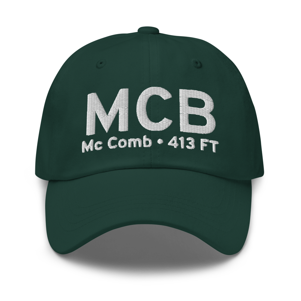 Mc Comb (KMCB) Airport Hat 
