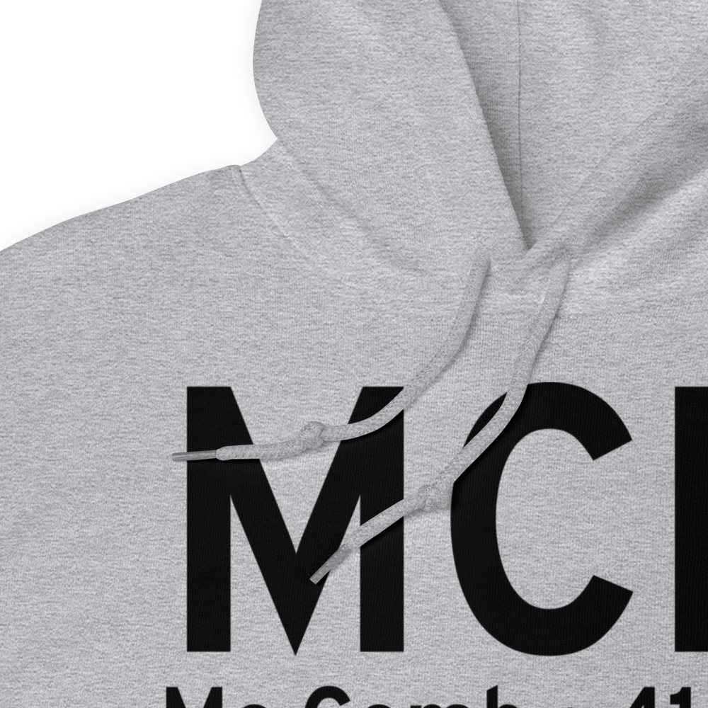 Mc Comb (KMCB) Airport Hoodie Sweatshirt 