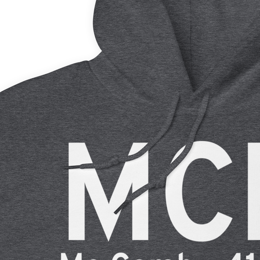 Mc Comb (KMCB) Airport Hoodie Sweatshirt 