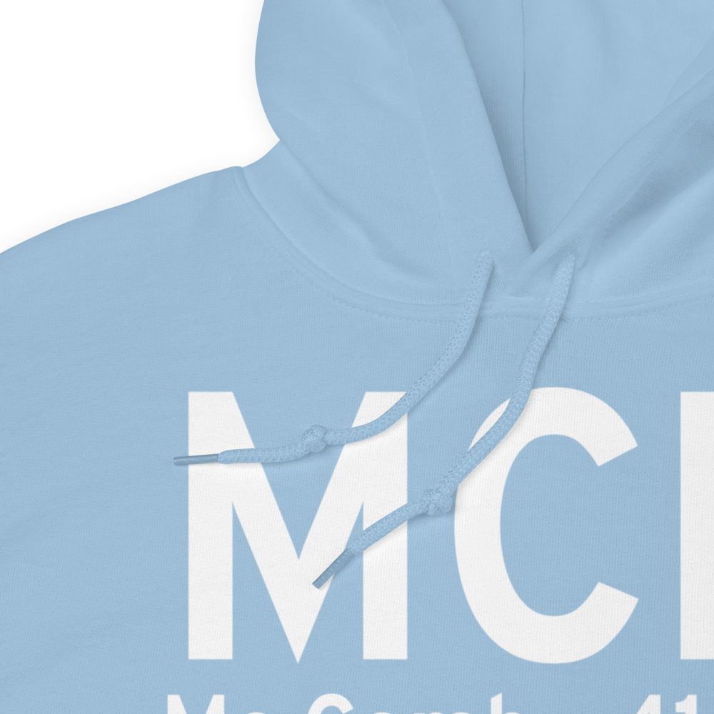 Mc Comb (KMCB) Airport Hoodie Sweatshirt 