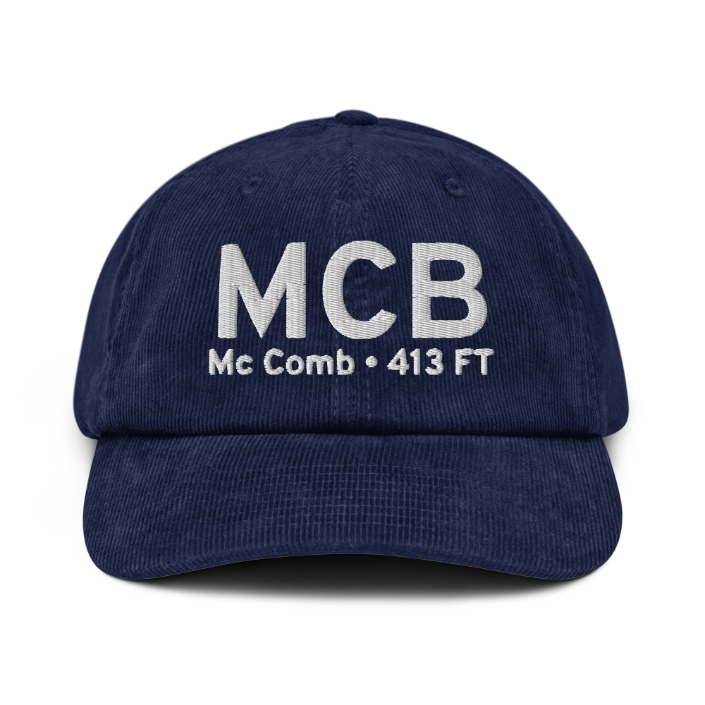 Mc Comb (KMCB) Airport Hat 
