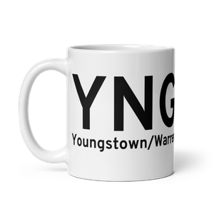 Youngstown/Warren (KYNG) Airport Mug