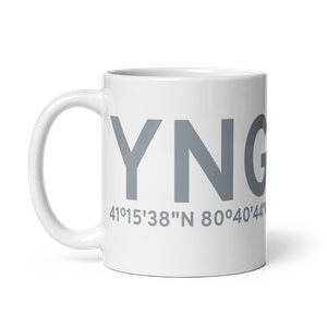 Youngstown/Warren (KYNG) Airport Mug