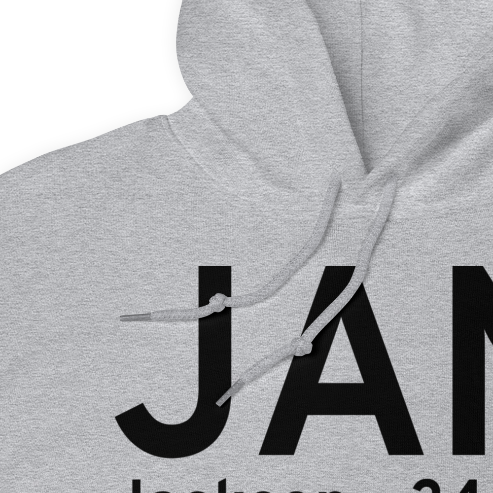 Jackson (KJAN) Airport Hoodie Sweatshirt 