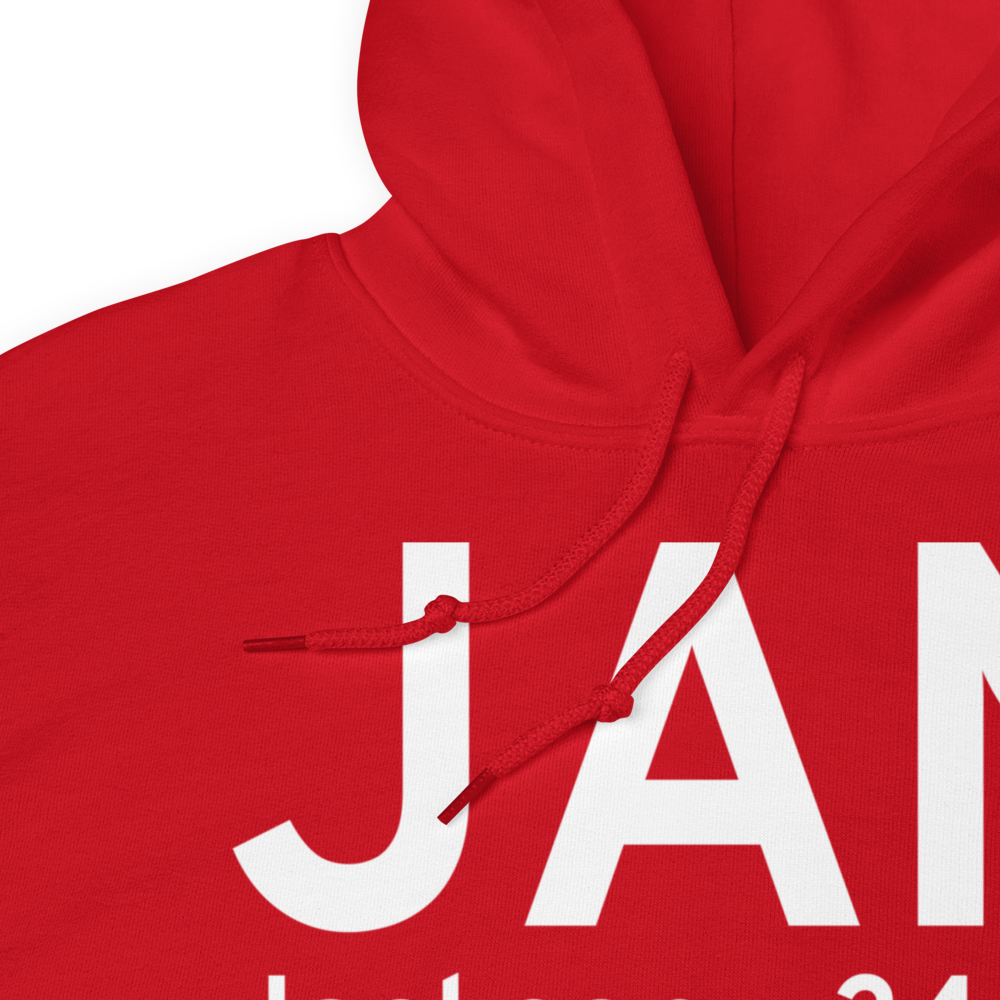 Jackson (KJAN) Airport Hoodie Sweatshirt 
