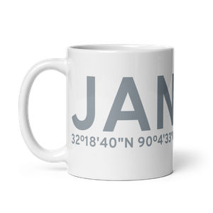 Jackson (KJAN) Airport Mug