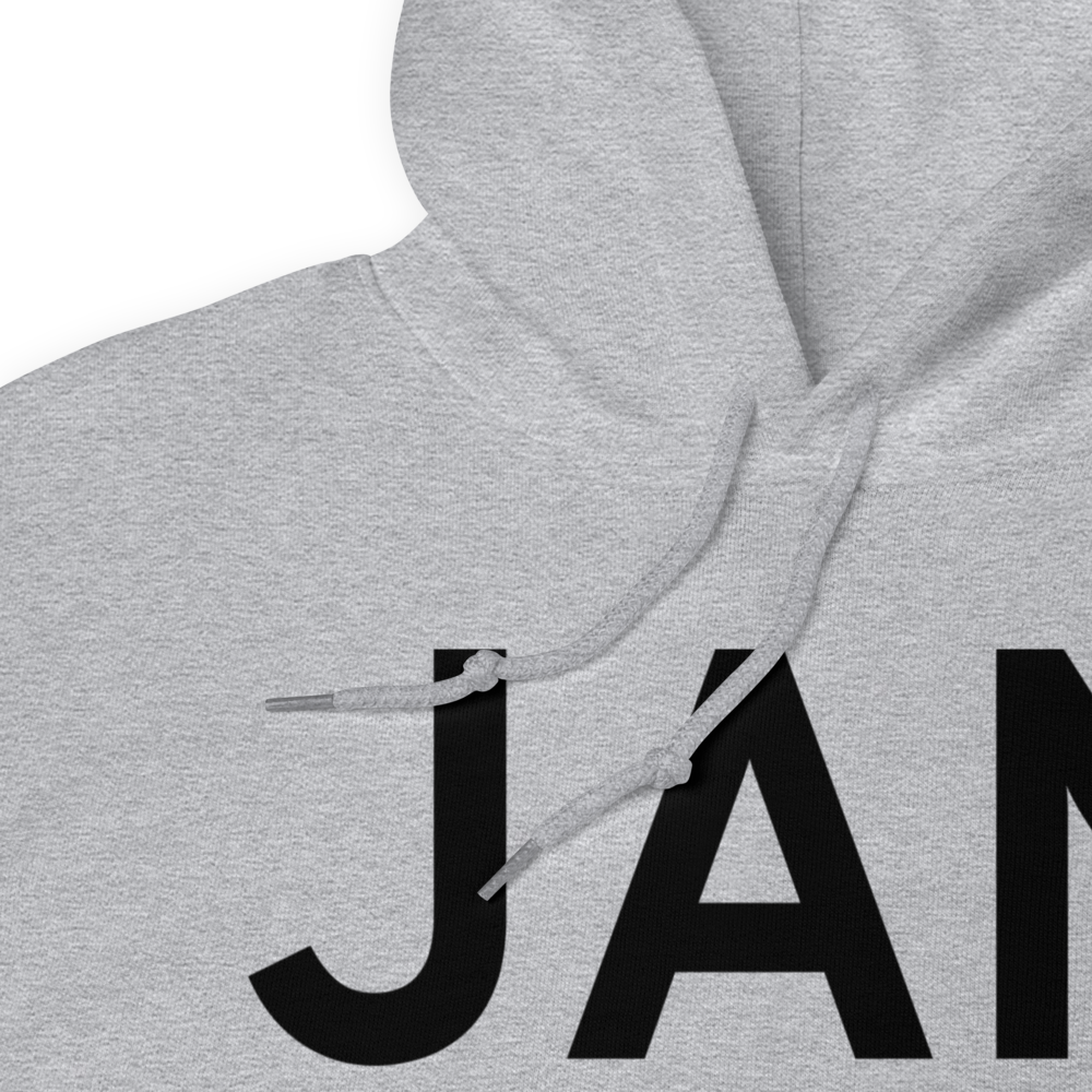 Jackson (KJAN) Airport Hoodie Sweatshirt 