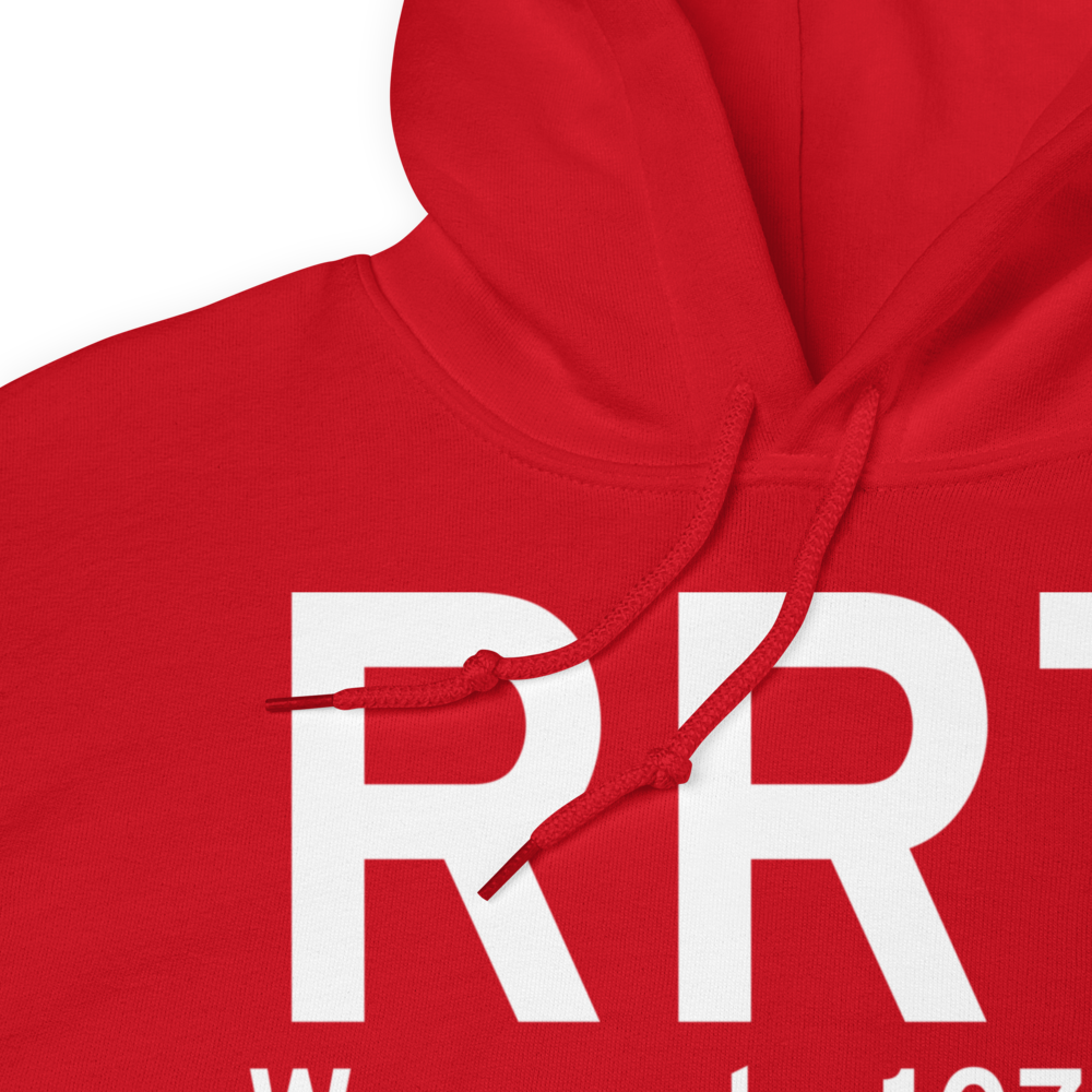 Warroad (KRRT) Airport Hoodie Sweatshirt 