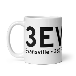 Evansville (3EV) Airport Mug