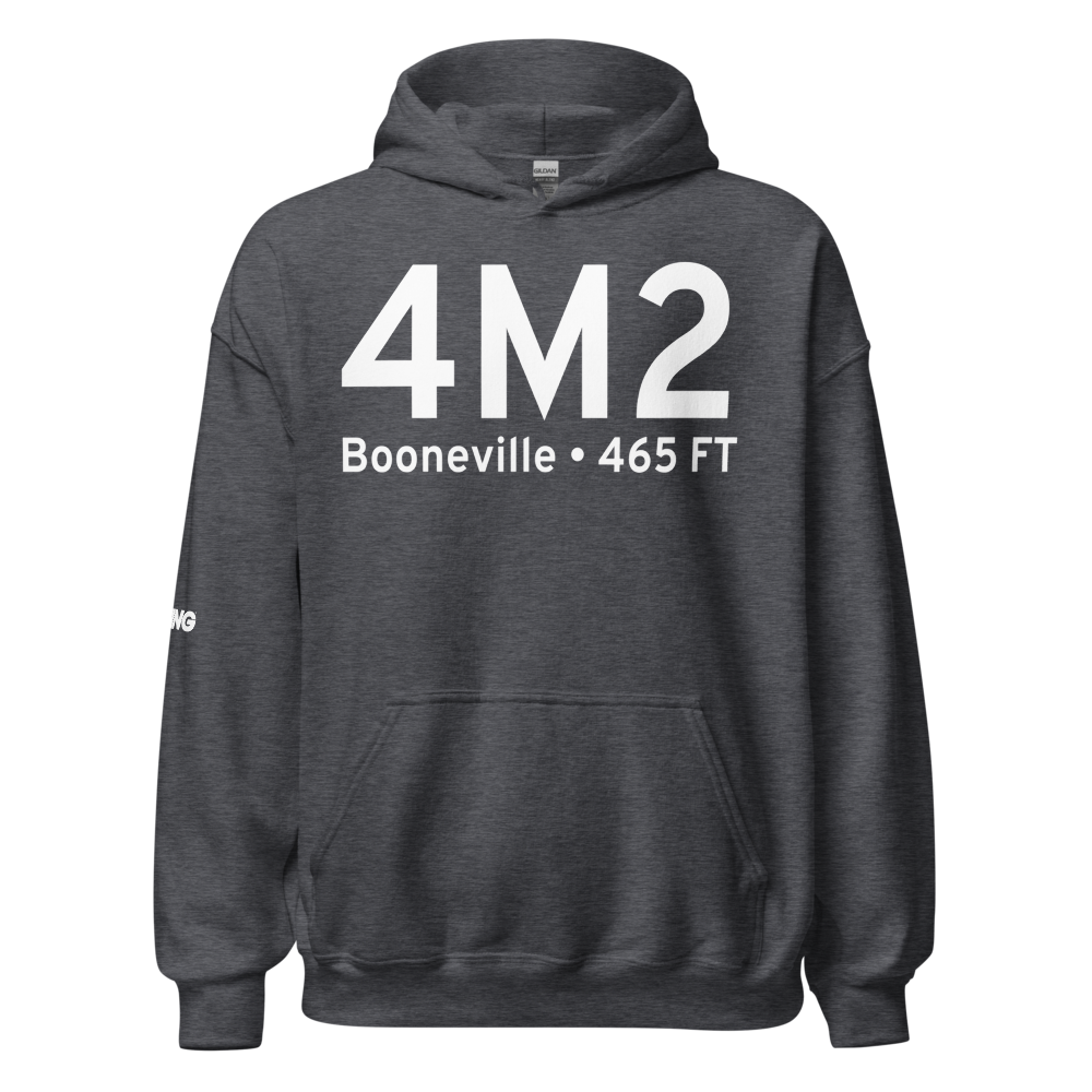 Booneville (K4M2) Airport Hoodie Sweatshirt 