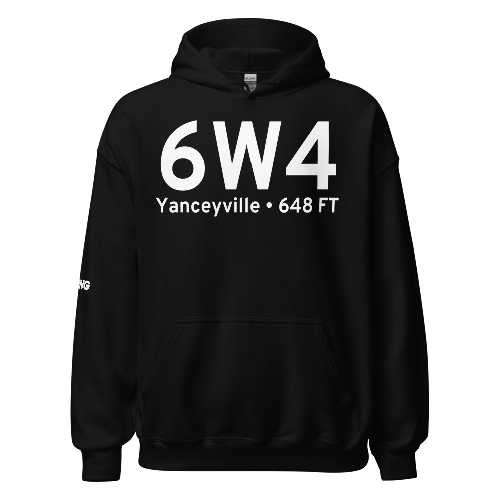Yanceyville (6W4) Airport Hoodie Sweatshirt 