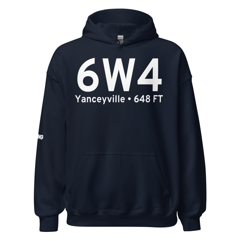 Yanceyville (6W4) Airport Hoodie Sweatshirt 