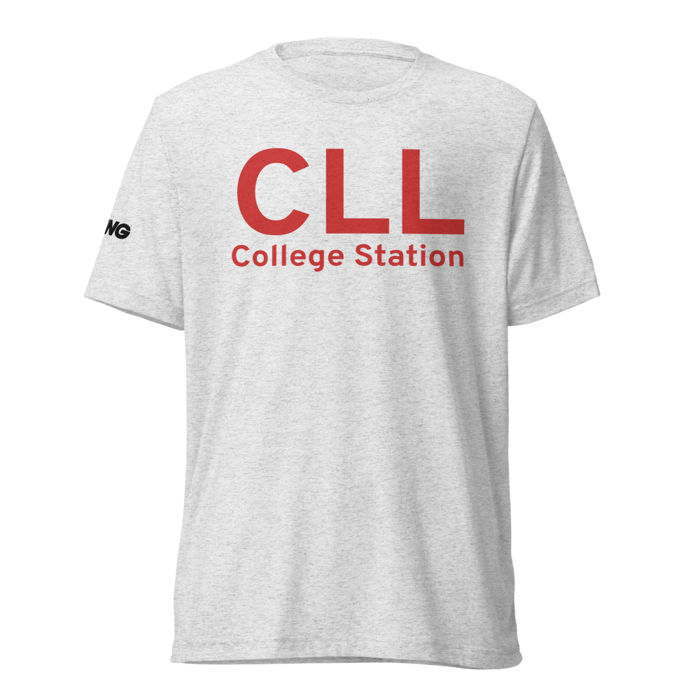 College Station (KCLL) Airport Tri-blend T-Shirt 