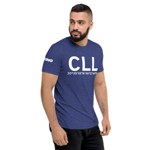 College Station (KCLL) Airport Tri-blend T-Shirt