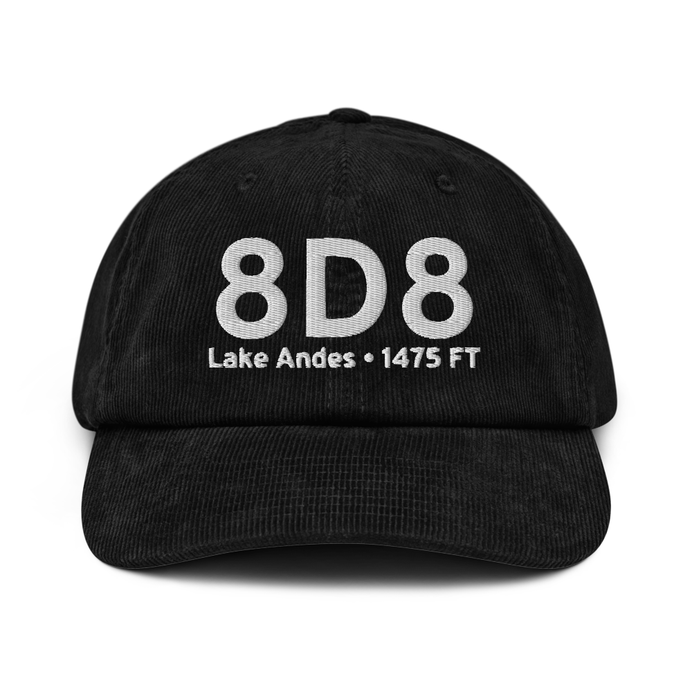 Lake Andes (8D8) Airport Hat 