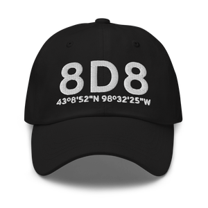 Lake Andes (8D8) Airport Hat