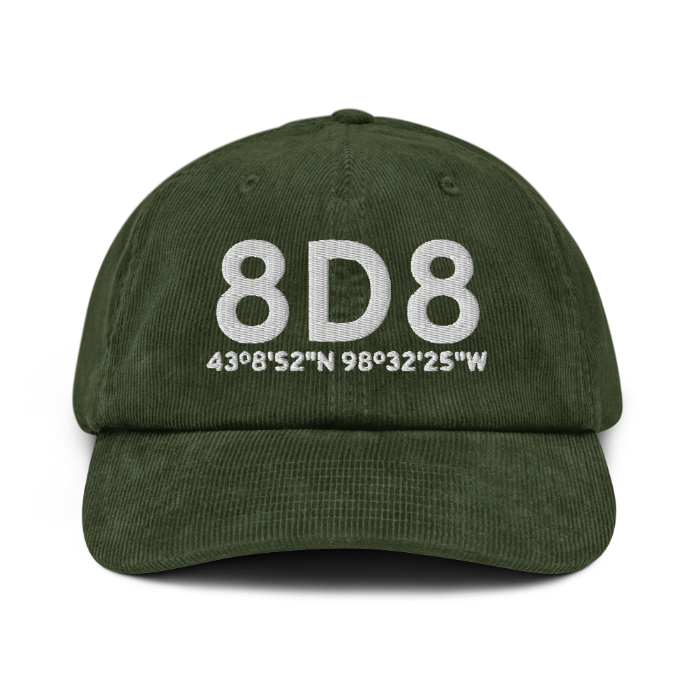 Lake Andes (8D8) Airport Hat 