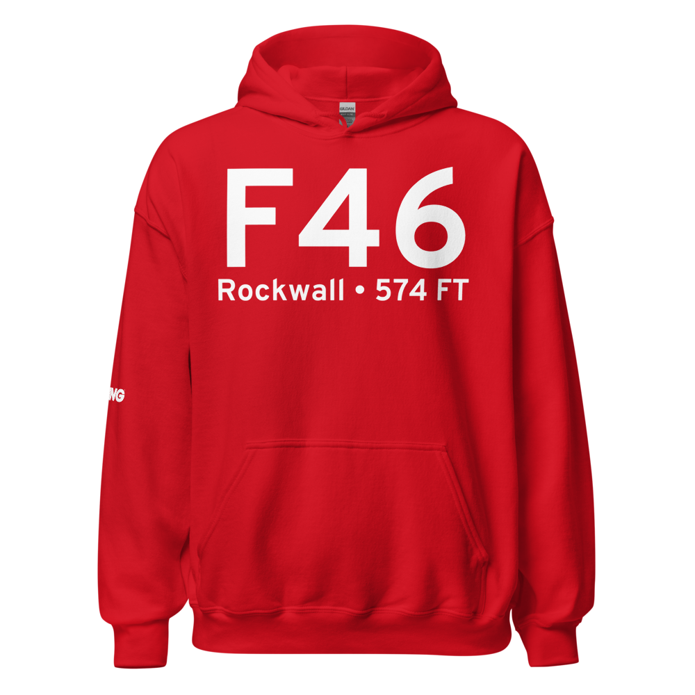Rockwall (KF46) Airport Hoodie Sweatshirt 
