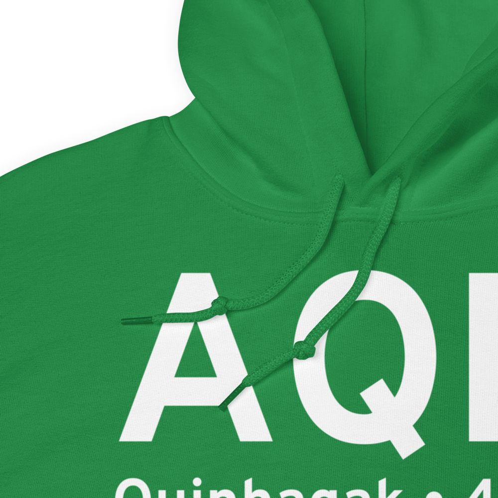 Quinhagak (PAQH) Airport Hoodie Sweatshirt 