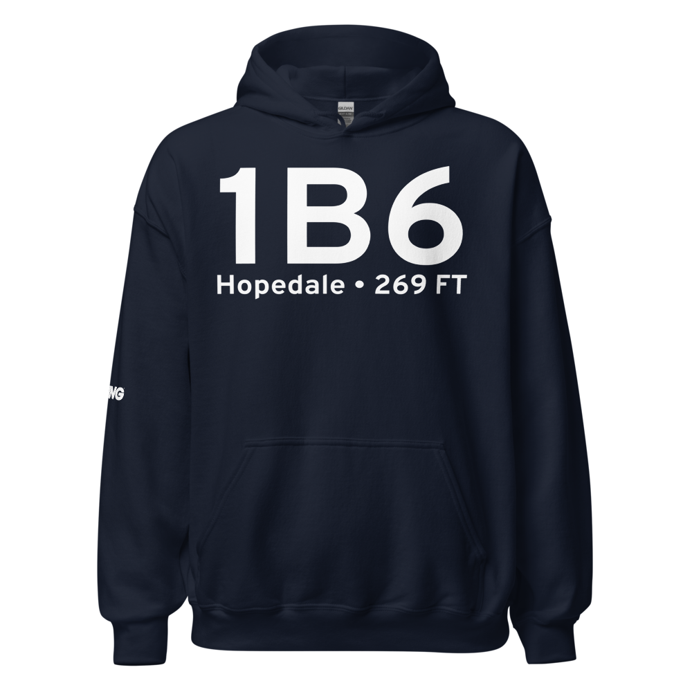 Hopedale (K1B6) Airport Hoodie Sweatshirt 