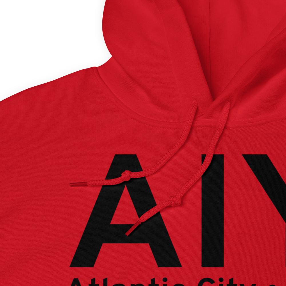 Atlantic City (KAIY) Airport Hoodie Sweatshirt 