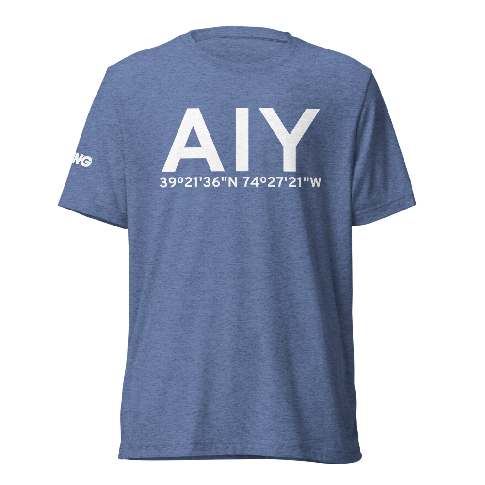 Atlantic City (KAIY) Airport Tri-blend T-Shirt 