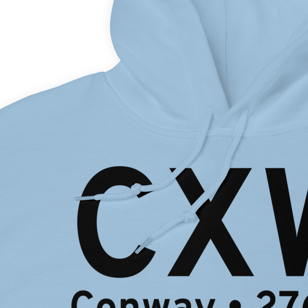 Conway (KCXW) Airport Hoodie Sweatshirt 