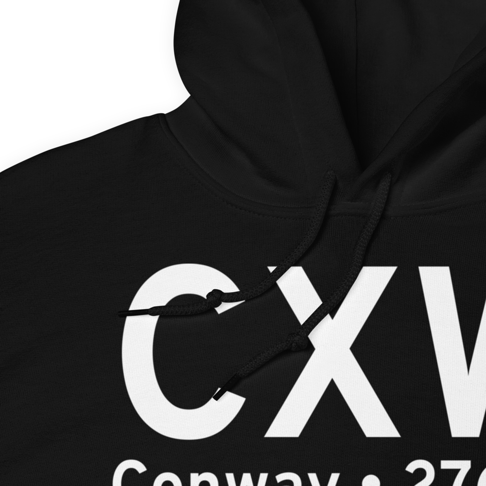 Conway (KCXW) Airport Hoodie Sweatshirt 